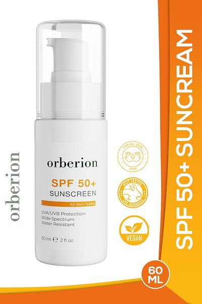 orberion SPF 50+ Anti-Blemish - 60ml Sunscreen for All Skin Types