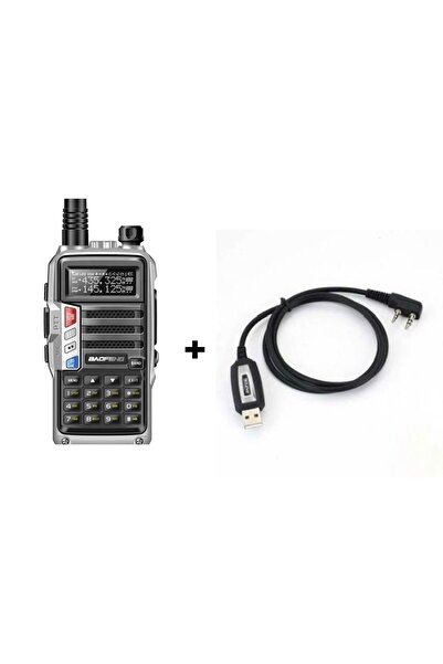 BAOFENG Uv-S9 Plus gri+programlama kablosu