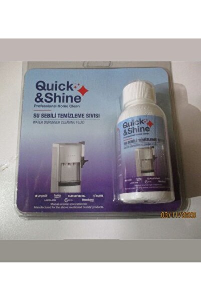 Quick&Shine Su Sebili Temizleme Sıvısı Quick&Shine
