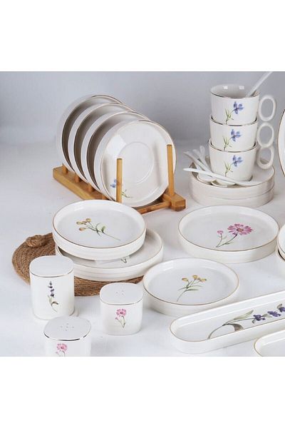 AROW 35 Piece Breakfast Set Casa Tr-3693