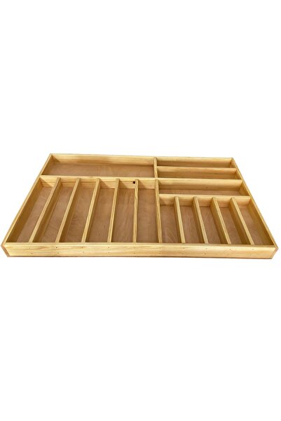 ayfiwood Kaşık, Çatal, Bıçak, Kepçe Organizer 40x70cm Çekmece Düzenleyici Mut...