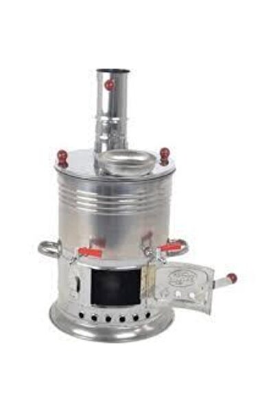 Zarifiş Çift Musluklu Semaver Odunlu Semaver Kömürlü Semaver Köz Semaveri