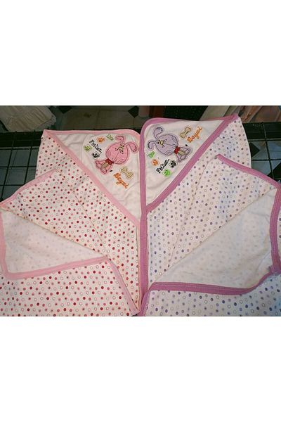 Terry Single Layer Combed Cotton Head Set of 2 Blanket