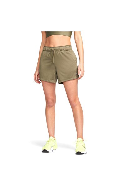Nike W Nk Df Attack Kadın Haki Yeşil Antrenman Şort