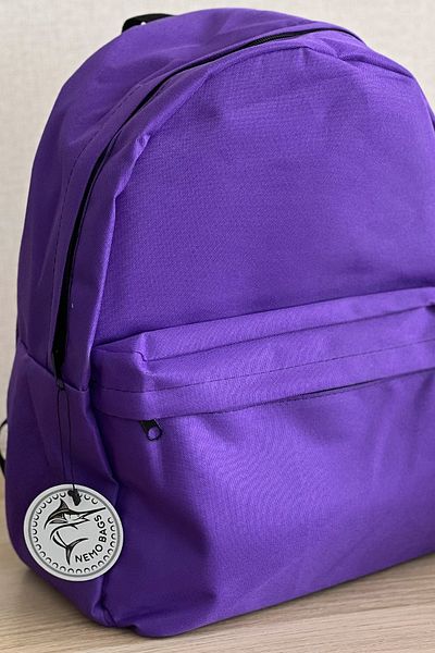 NEMO BAGS Μωβ Unisex Backpack - Υδατοαπωθητικό, Μεσαίο Μέγεθος, Τσάντα Ταξιδίου Laptop 40x30x15cm 18LT