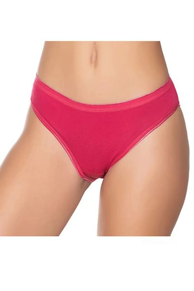 PİERLES Chiloți bikini colorați din lycra pentru femei, pachet de 6