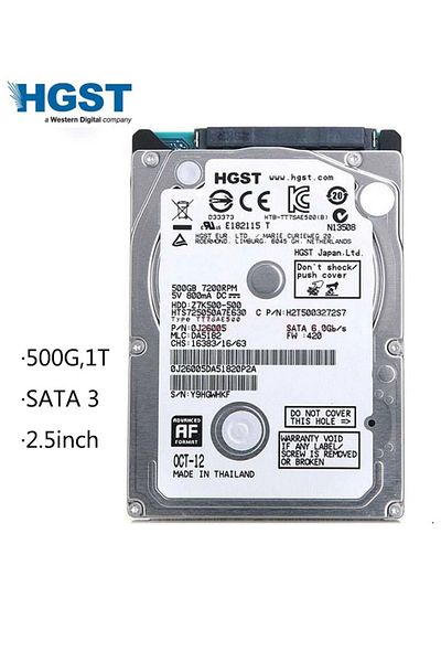 HITACHI Z5k500 Hts545050a7e380 5400 Rpm 2.5 HITACHI Z5k500 Hts545050a7e380 5400 Rpm 2.5