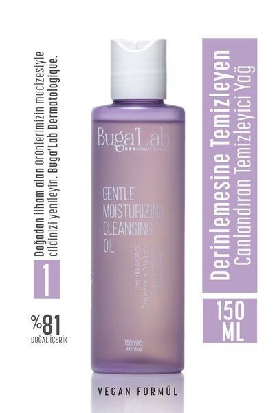 BugaLab Gentle Moistrizing Celansing Oil- Nemlendirici Etkili Temizleme Yağı