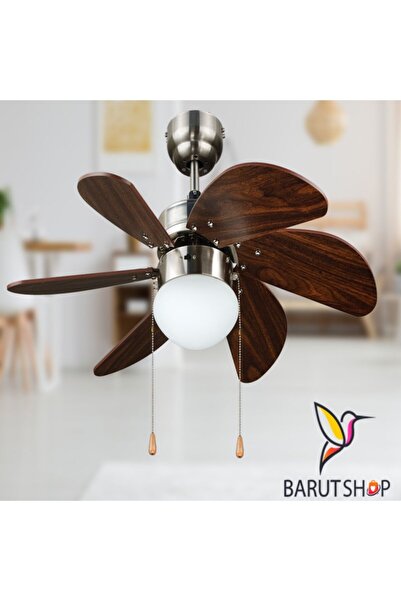 Kaşkar / Taflan Kaşkar-taflan L36009/4 Saten Nikel Tavan Vantilatörü