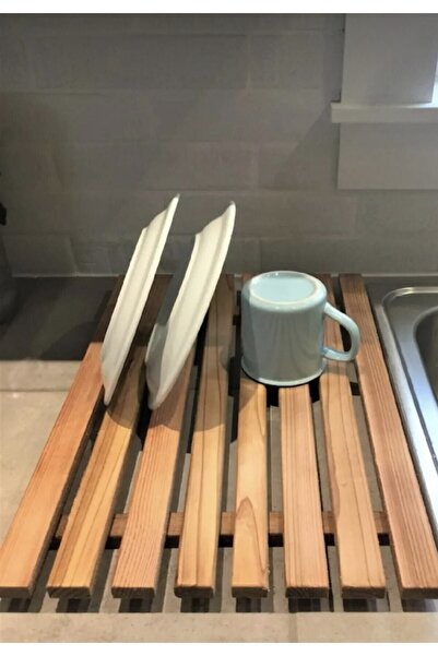 Özçelik Lambiri Ahşap Bulaşık Selesi &Tezgah Üzeri Ahşap Toparlayıcı