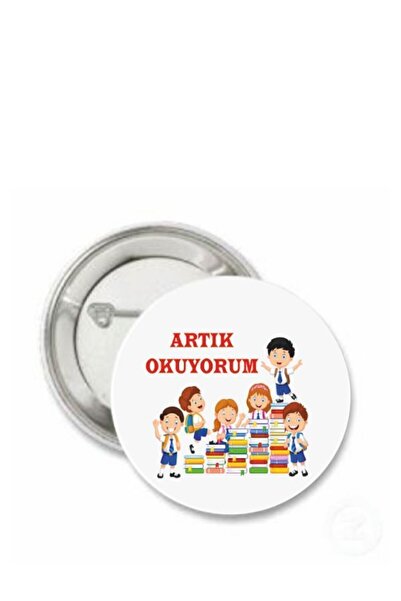Okul Materyali Artık Okuyorum Rozeti 30 Adet