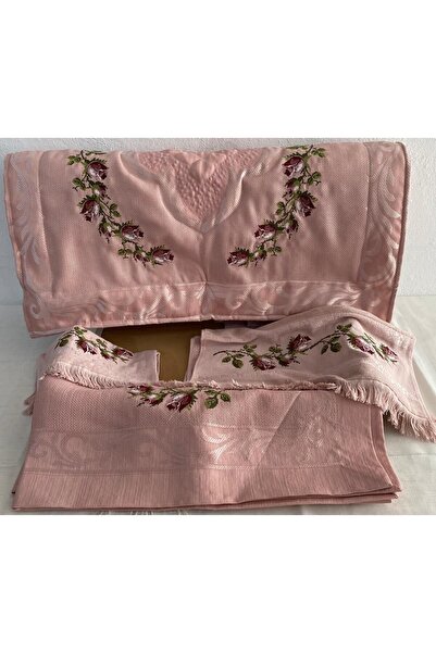 Vinezza Home Collection مجموعة سجادة صلاة إيتامين مطرزة بالخزف 6 قطع من مجموع...