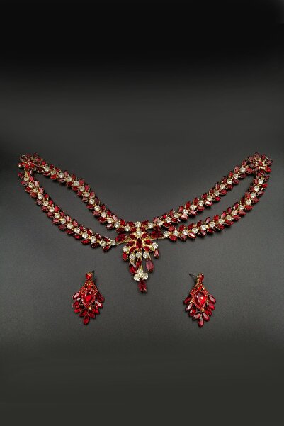 Kaftan Collection Kaftan Bindalli și accesoriu pentru păr - Design Alınlık