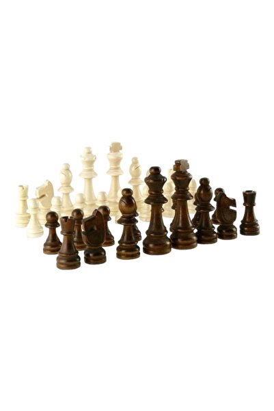 RAMO'S STORE Ahşap Satranç Piyon Seti No:4 Aynı Gün Hızlı Kargo ( Chess Pawn)