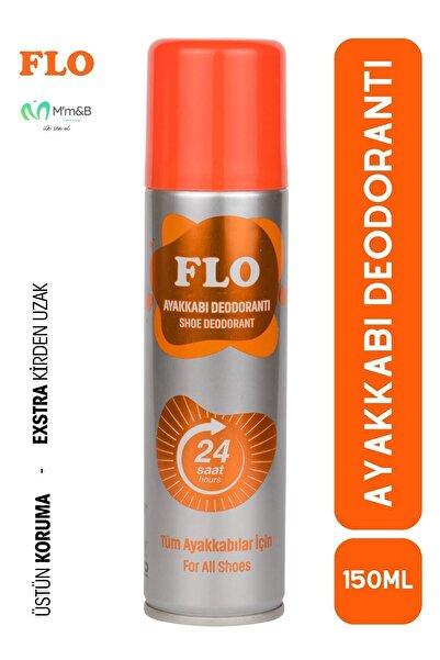 Flo Beyaz Ayakkabı Boyası - Ayakkabı Deodorantı 2'li Set / Sneaker Boya / Sneaker Deodorant