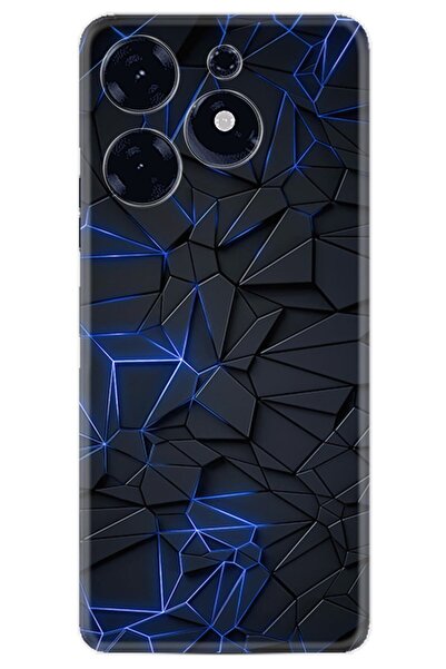 TECNO Spark 10 Pro Kılıf Resimli Desenli Silikon Platinium Series Karmaşık 1874