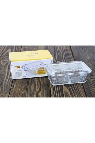 Paşabahçe Oil - Honey Compartment Storage Container with Lid 96764