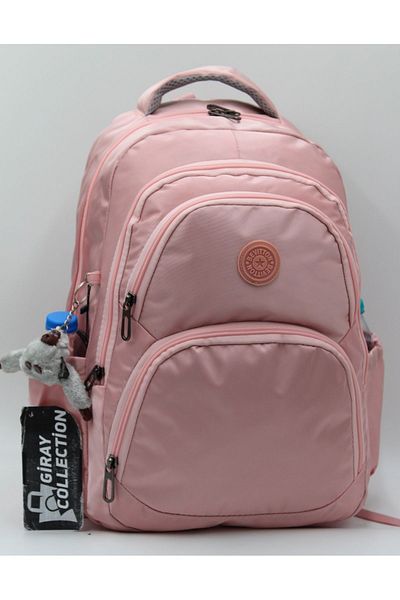 Bevitton GirayCollection Black Unisex School Backpack - Water Repellent Fabric 34600