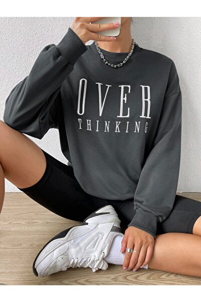 MODARİCH Preterano razmišljanje - Dimljena majica sa tri debele niti - Štampa...