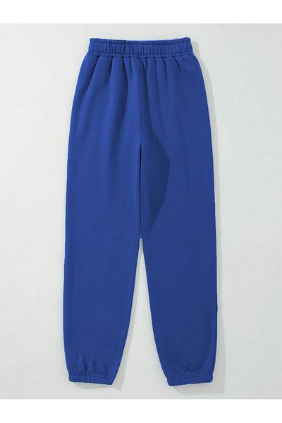 Mythologie Ψηλόμεσο ελαστικό πόδι Unisex Φούτερ - Sax Blue Printed Winter