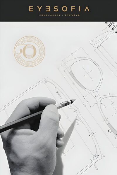 Eyesofia Ochelari de soare pentru bărbați - Uv400 Glass, Certificat CE, Aur Negru