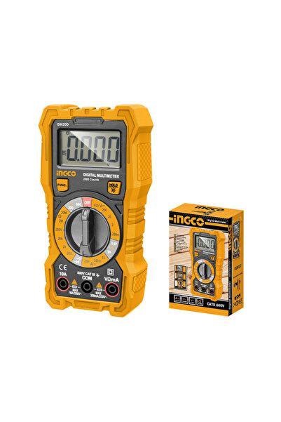 Ingco İNGCO DM200 DİJİTAL MULTİMETRE 200V/600V