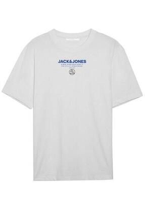Jack Jones Jcotypo Tee Ss Crew Neck Fst Erkek T shirt 12256163 White Fiyat Yorumlar Trendyol