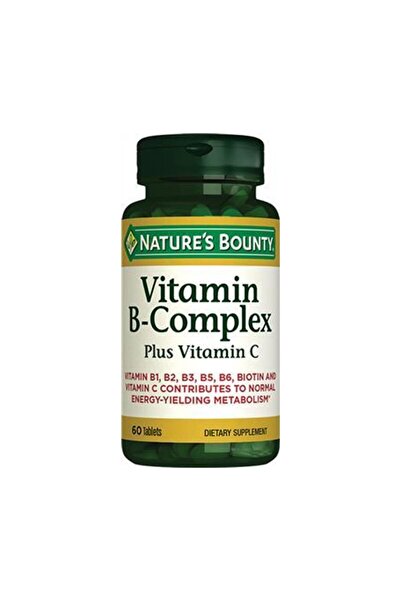 Nature's Bounty Vitamin B-complex Plus Vitamin C Multivitamin Takviye Edici G...