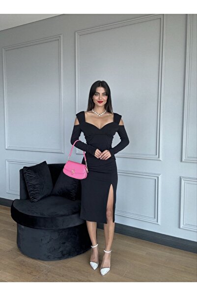 GİZONLY císařovny šaty s rozparkem