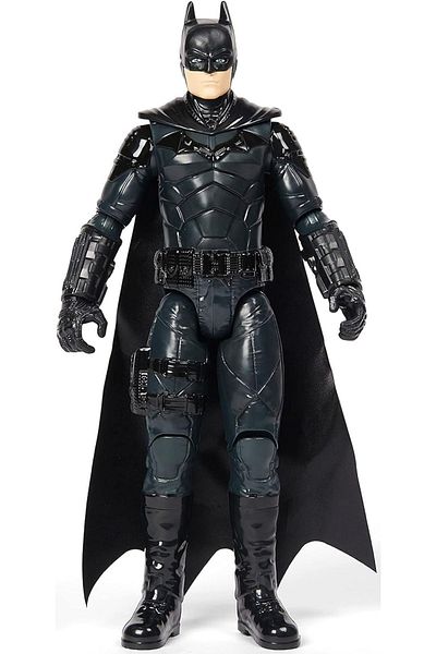 Batman لعبة باتمان السوداء المرخصة مقاس 30 سم، شخصية أصلية سبين ماستر سبينماستر 30 بات مان