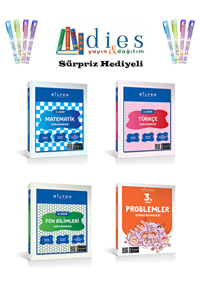 Bilfen Yayıncılık Bilfen Yay. 3. Sınıf Matematik + Türkçe + Fen Bilimleri + P...