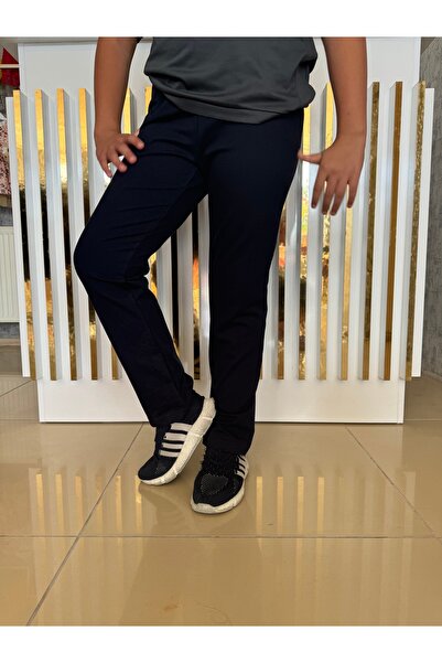 ÇAĞLA KURT ERKEK ÇOCUK 2 İPLİK İNDİGO LACİVERT OKUL PANTOLONU