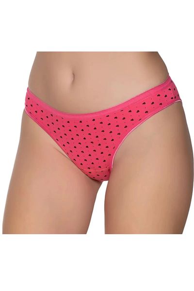 PİERLES Chiloți bikini colorați din Lycra pentru femei - Pachet de 6