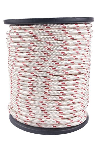 isguvenlikstore 5 Metre 12mm Iskota Halat, Yaşam Halatı, Çekme Halatı, Güvenlik Halatı, Örgü Halat, Tekne Halatı