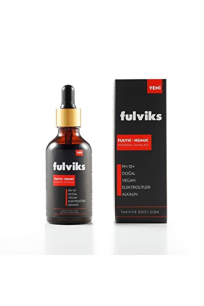 fulviks قطرات معدنية من حمض الفولفيك 50 مل