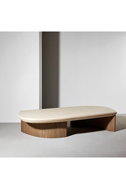 Latanwood Laila Traverten Orta Sehpa