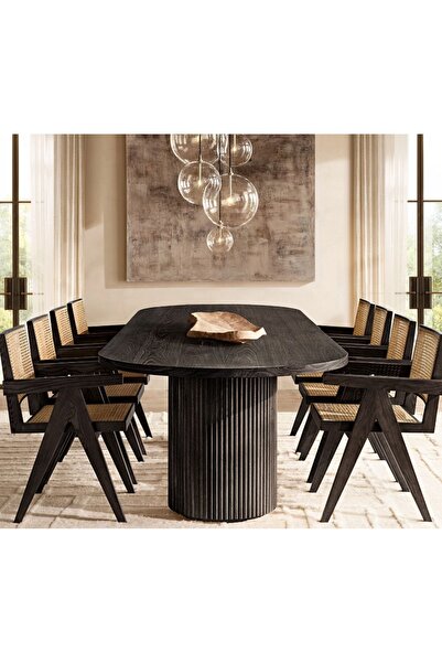 Latanwood Kate Ahşap Yemek Masası