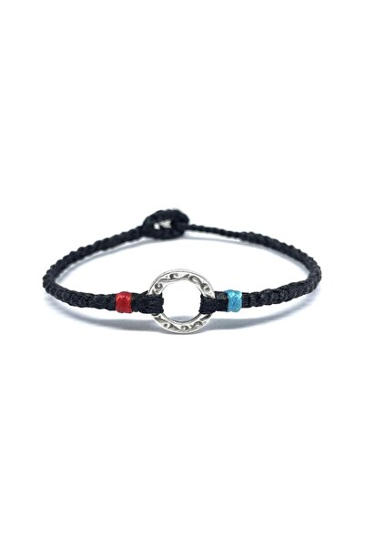knitbek Patterned Ring Unisex Handmade Bracelet