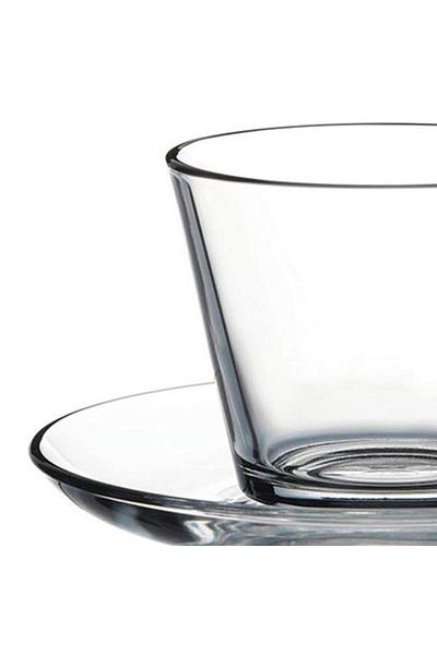 Paşabahçe 1002944 Vela 6-Piece Teacup with Handle - 195 ml