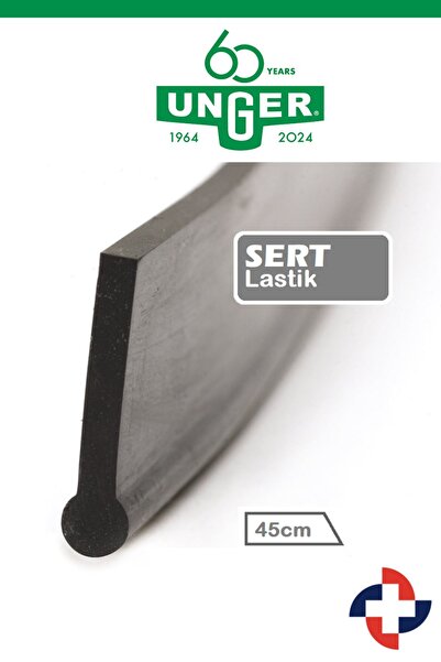 unger Profesyonel Kalite Cam Lastiği Yedek - 45 Cm - Hard (Sert)