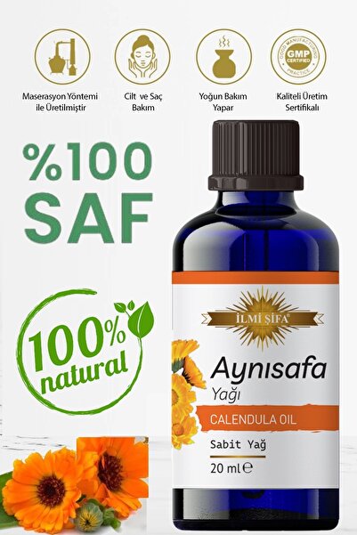 İLMİ ŞİFA Aynısafa Yağı 20 ml (GÜZELLİK,CANLILIK,PARLAKLIK VE FERAHLIK)