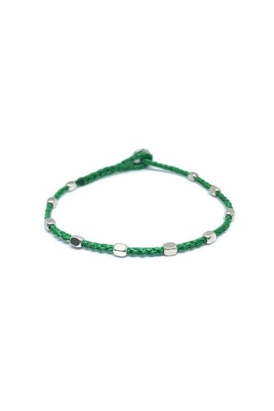 knitbek Cube Symbol Unisex Handmade Bracelet