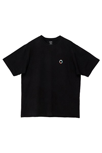 Nors Μαύρο μπλουζάκι Sailing Ship Oversize