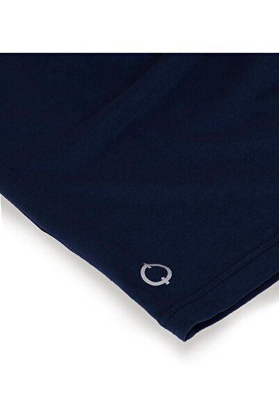 Nors Μπλουζάκι με κανονικό χαλαρό γιακά - Μπλε ναυτικό