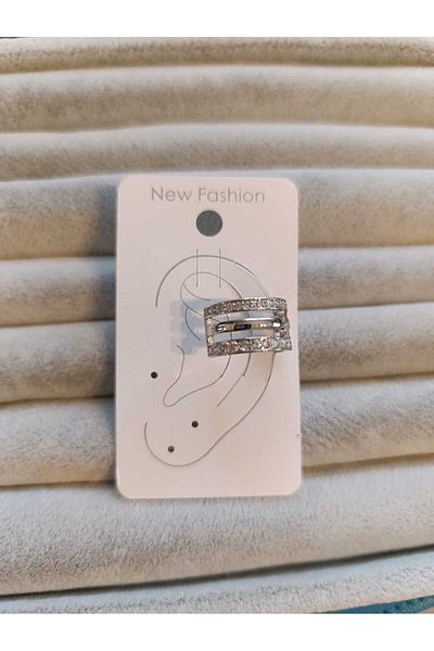 Renna cartilage earrings thick 316 L steel earrings with zircon stones