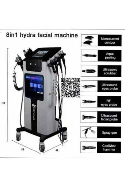 Genel Markalar AHM MEDİCAL HYDRAFACİAL 9+1 Cilt Bakım Cihazı