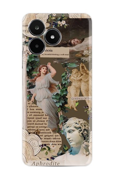 Arvencase جراب Realme C53 ناعم بطباعة سلسلة نمط HD غطاء Stk-40-realmec53