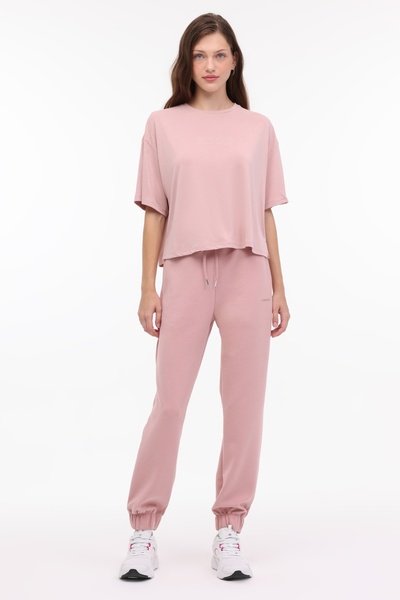 lumberjack Pantaloni de trening pentru femei WL CAMILA 22CT695 4PR A ROZ