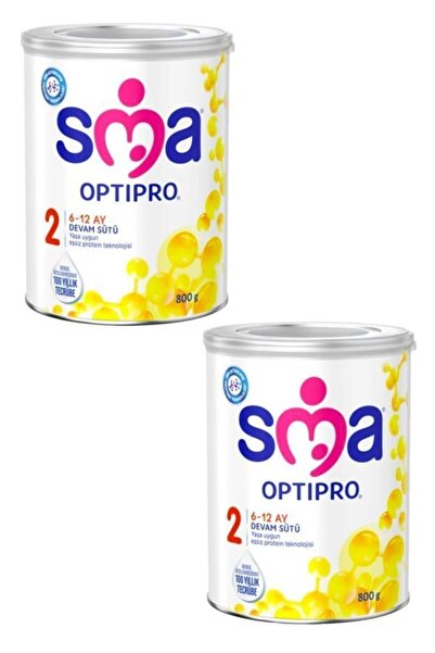 SMA 800 gr 2 Numara Optipro Devam Sütü 2'li