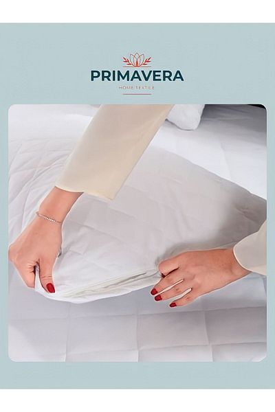 Primavera Home 2 bucăți aer condiționat matlasat cu fermoar 1000 grame pernă 50×70